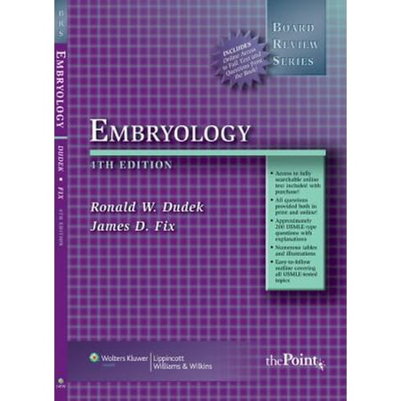 Embryology (Board Review Series) [Paperback - Used]