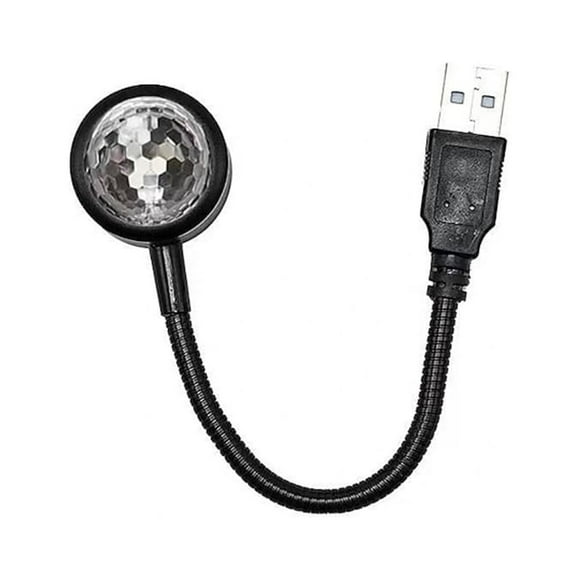 LED Pickup Ball Light Car Light USB Lantern Skylight Voice Controlled Car Projection Light
