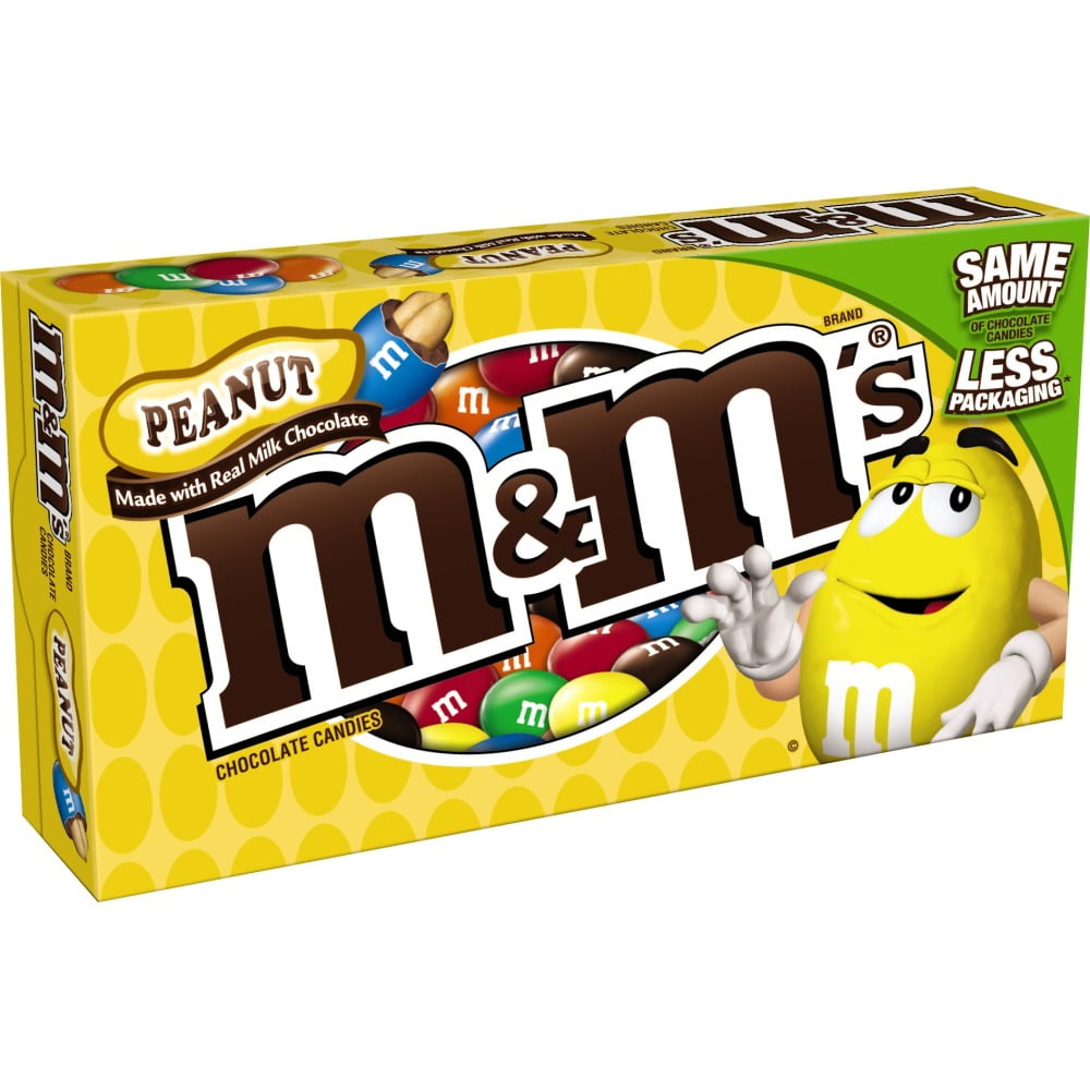 M M s Peanut Milk Chocolate Candy 3 4 Oz Walmart