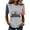 Light Gray, variant on 9/11 25th Anniversary Memorial T-Shirt Patriot Day Memorial Tops for Women Patriotic We Will Never Forget Vintage Tee Tops