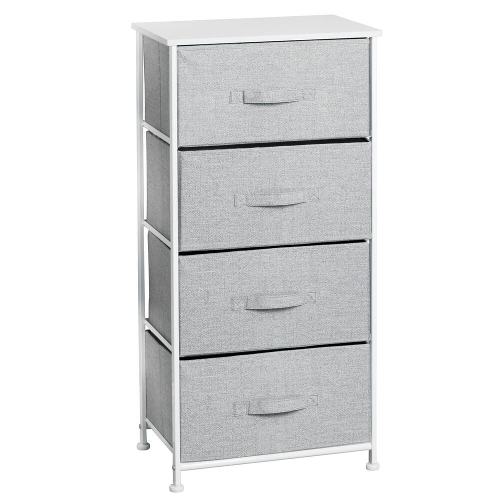 Buy mDesign Vertical Dresser Storage Tower with 4 Drawers Online at