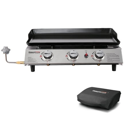 Royal Gourmet PD1302 3-Burner 26 400-BTU Portable Gas Grill Griddle