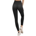 thumbnail image 4 of WLJ Women Solid Color High Waisted Butt Lift Tummy Control Yoga Pants, 4 of 4