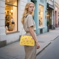 thumbnail image 7 of FORMRS Women Crossbody Purse with Chain Strap Vegan Leather Shoulder Handbag, Big Pink Stars Pattern, 7 of 7