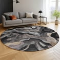 thumbnail image 6 of Addison Rugs Mayfield Premium Machine Washable Transitional Modern Granite Round Rug, 8' x 8', 6 of 6