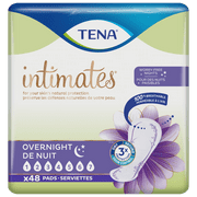 TENA Intimates Overnight Pad Incontinence Protective Liners, 48 Count