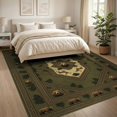 thumbnail image 3 of ODIKA 8'x10' Ultra-Soft Area Rug, Large Southwestern Wildlife Distressed Frame Livingroom Neutral None Washable, Bare feet friendly, Silk-Touch for Bedroom, Under Sectional, 3 of 7