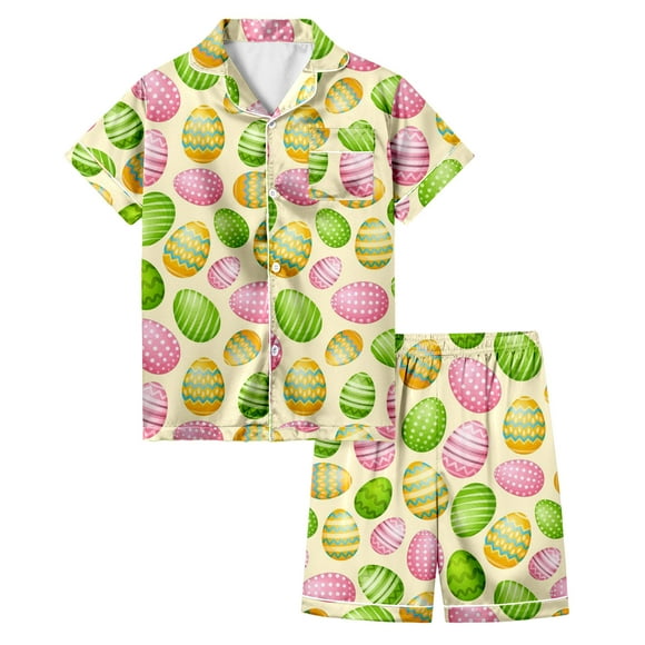 Luvoko Child Pajamas 5t Girl Clothes Neutral Toddler Clothes Sleepers Girls Size 5t Clothes Boy Outfit Size 4 Pajamas for Grandparents Baby Clothes Footed Baby Boy Christmas Outfit 3-6 Months Summer