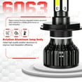 thumbnail image 5 of For Honda CRV CR-V 2007-2014 LED 4-Sides Headlight High Low Dual Beam + Fog Light Bulbs Kit 6000K White 4x, 5 of 12