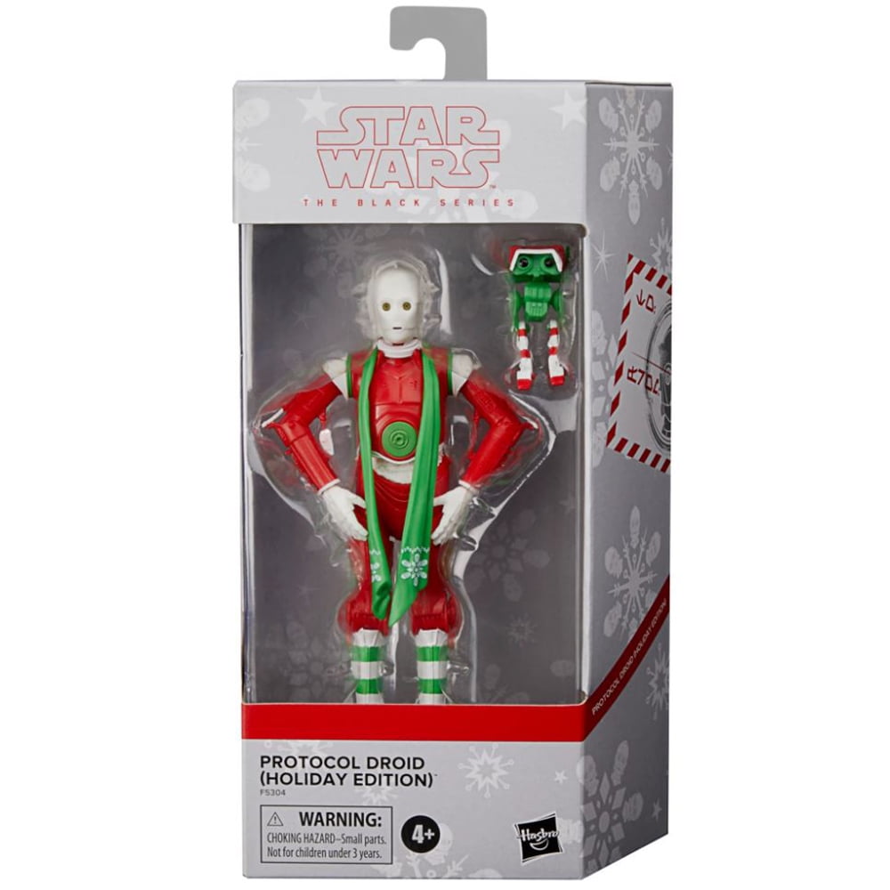 Star Wars The Black Series 6 Inch Action Figure Exclusive - Protocol Droid (Holiday Edition)
