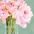 thumbnail image 3 of Barnes, Victoria 20x20 Black Modern Framed Museum Art Print Titled - Popping Peonies I, 3 of 5