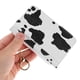 thumbnail image 5 of FUTUREORYY Cartera Con De Vaca Para Mujer Cartera Con Llavero Y Y Compacta, 5 of 8