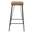 thumbnail image 3 of OSP Home Furnishings Mayson 30" Barstool in Sand with industrial steel Base 2/CTN, 3 of 4