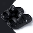 thumbnail image 6 of Toddler Kids Closed Toe Slide Sandals, Antiskid EVA Summer Slippers for Boys Girls Indoor Outdoor Beach Shoes Black 7-8 Years, 6 of 9