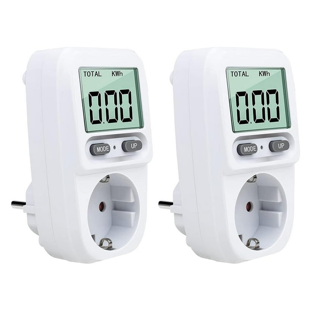 Monitor Power Backlit Current Consumption Energy Meter for Hotel Cola Medidor de potencia
