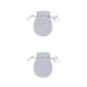 thumbnail image 1 of Minnieouse 50 Uds Mini bolso con cordón multifuncional estilo Simple elegante portátil bolsas de regalo operación Simple bolsas de joyería Gris 1 2piezas, 1 of 6