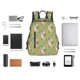 thumbnail image 4 of Balery Snake And Floral Mochila ligera para hombre y mujer: duradera e impermeable, ideal para la escuela, el trabajo, viajes y uso diario., 4 of 7