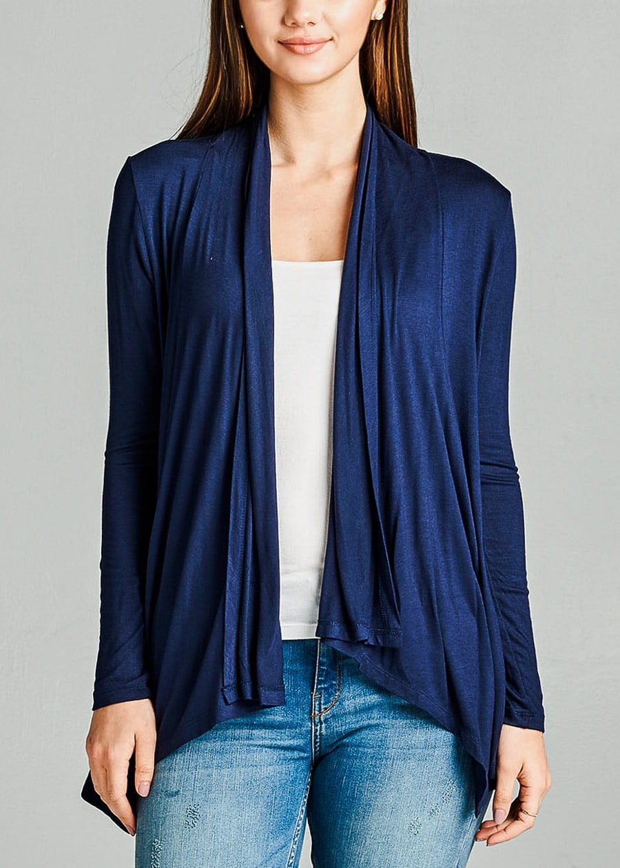 navy blue cardigan walmart
