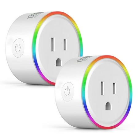 Smart Plug, TSV Wi-Fi Mini Smart Outlet Socket Timer Compatible with Alexas Googl Home Ifttt, No Hub Required Control Your Devices from