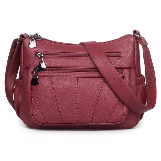 Bolso bandolera VOLGANIK ROCK de piel sintética suave para mujer