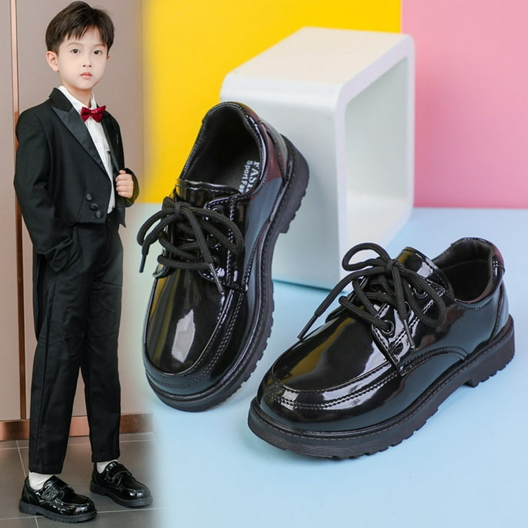 Fozruso Boys Dress Shoes Classic Comfort Wingtip Lace Up Formal Shoes For Kids Stylish School Wedding Party Casual Wear on Shoes,Sizes 1(9-9.5 Years) Fozruso Boys Dress Shoes Classic Comfort Wingtip Lace Up Formal Shoes For Kids Stylish School Wedding Party Casual Wear on Shoes,Sizes 1(9-9.5 Years)