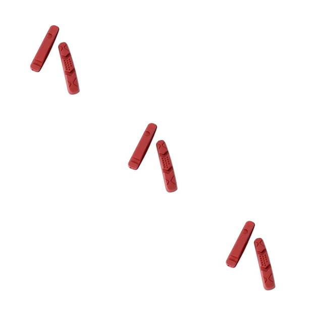 Soidarity 1 par de pastillas de freno resistentes al desgaste, pieza de bicicleta de montaje para reemplazar rojo Type1 NO1 Soidarity CBP226788