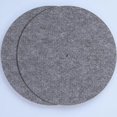 thumbnail image 1 of HONITANO 2 Pcs Turntable Mats Grey Felt Slipmat Reduces Static For Audio Enthusiasts, 1 of 6