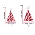 thumbnail image 3 of Suéter de gato de Papá Noel Suéter de invierno cómodo para perros Suministros para mascotas para perros (L) Tmvgtek Para estrenar, 3 of 9