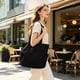 thumbnail image 4 of Canvas Tote Bag Large Capacity Shoulder Bag For Women Casual Handbag For Work School Travel Daily Use, 4 of 6