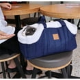 thumbnail image 2 of Cheapark Pet Shoulder Tote Bag Carrier for Small Dogs Cats Purse Style Shopping and Travel Outing, 2 of 4