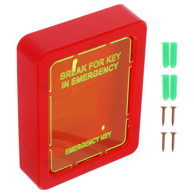 GOOHOCHY 1 Set Key Organizer Fire Extinguisher Cabinet ABS Multi Wall Mounted For Key Storage