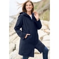 thumbnail image 2 of Woman Within Plus Size 3-In-1 Hooded Taslon Jacket, 2 of 6