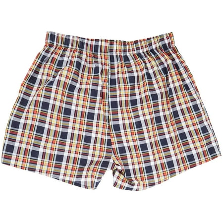 Tommy Hilfiger Men's Underwear 3 Pack Cotton Classics Woven Boxers ...