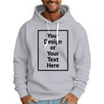 thumbnail image 3 of Mens Hoodies Soild Color Pullovers ,Spring Winter Oversize Loose Hoodie Casual Sweatshirt ,Long Sleeve Full Zip Hooded With Pocket Outerwear Clothes S, 3 of 5