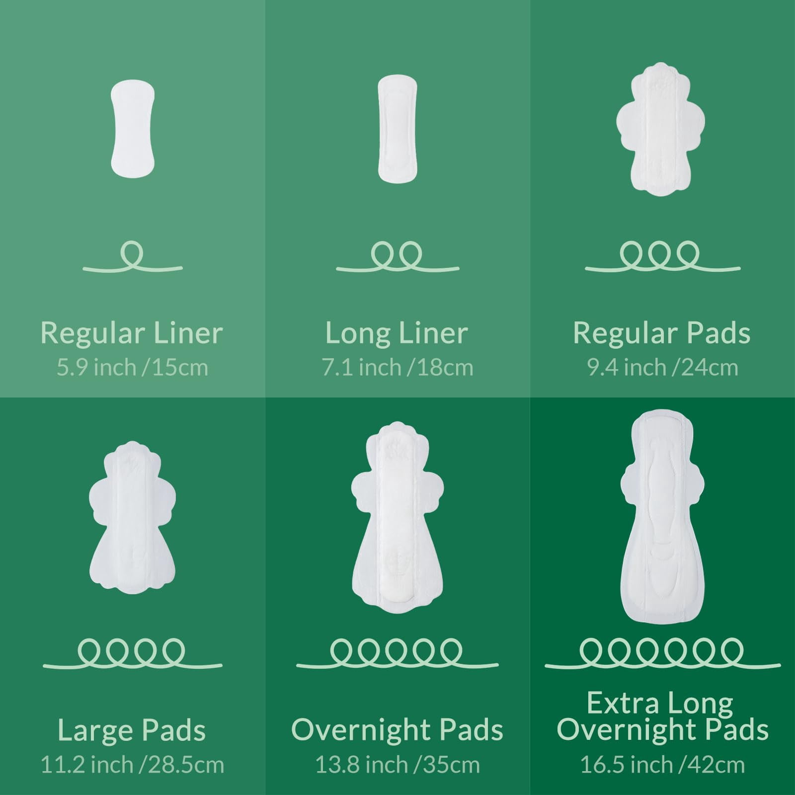 100% Organic Pads for Women, Ultra Thin Feminine Pads with Wings, Unscented Period Pads, Regular Absorbency Sanitary Pads, Organic Cotton Pads Menstrual (Regular, Size 3, 108 Count)