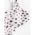 thumbnail image 4 of ZAFUL for Women Swimwear Animal Print Knotted Cut Out One-piece Swimsuit Black XL, 4 of 5