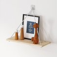 thumbnail image 3 of Juego De 230*15*0,9 Cm, Estante De Pared De Madera Estantes De Pared Rústicos Carga Máxima 4 Kg para Sala De Estar Dormitorio Oficina Baño O Cocina, 3 of 4