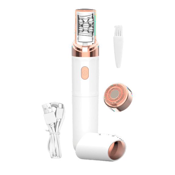 Women Face Epilator, 2 in 1Epilator for Women Rechargeable,Womens Electric Shaver, Hair Removal for Women Legs/Face/Bikini/Arms,Washable
