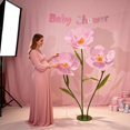 thumbnail image 6 of Giant Flowers Used for Decoration, Large Artificial Paper Flowers Used for Home Decor, Wedding Backgrounds, Party Photography Backgrounds, and Shop Window displays (Pink), 6 of 9