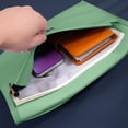 thumbnail image 6 of SHIMELE Waterproof Leather Document Bag, A4 File Organizer, Pouch Folder Case, Office Storage Holder, Laptop Sleeve, Portable File Case with Hand Strap, Durable and Stylish Design, 6 of 6