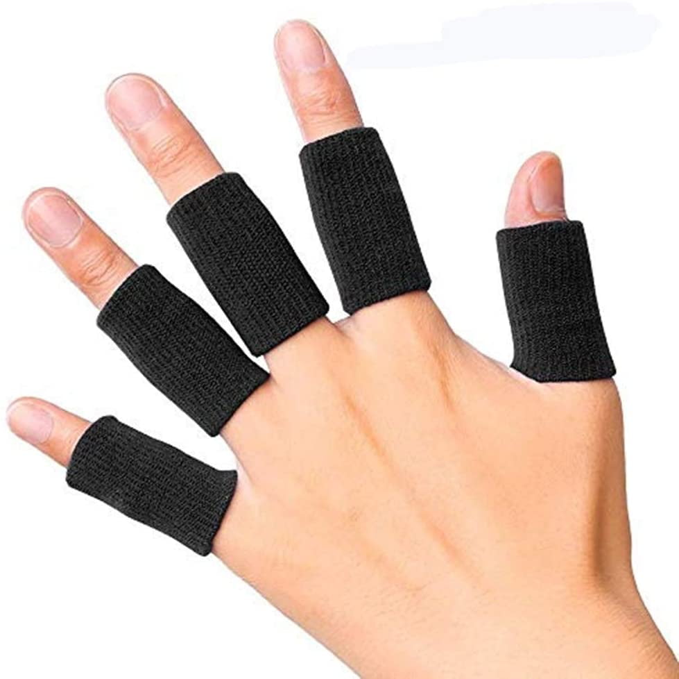 Calluses for Finger Braces Finger Support Elastic Durable Finger Sleeves 