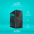 thumbnail image 2 of Gabinete Acteck Draco GM450 Fuente 500W Media Torre RGB Cristal Templado Negro AC-935715, 2 of 5
