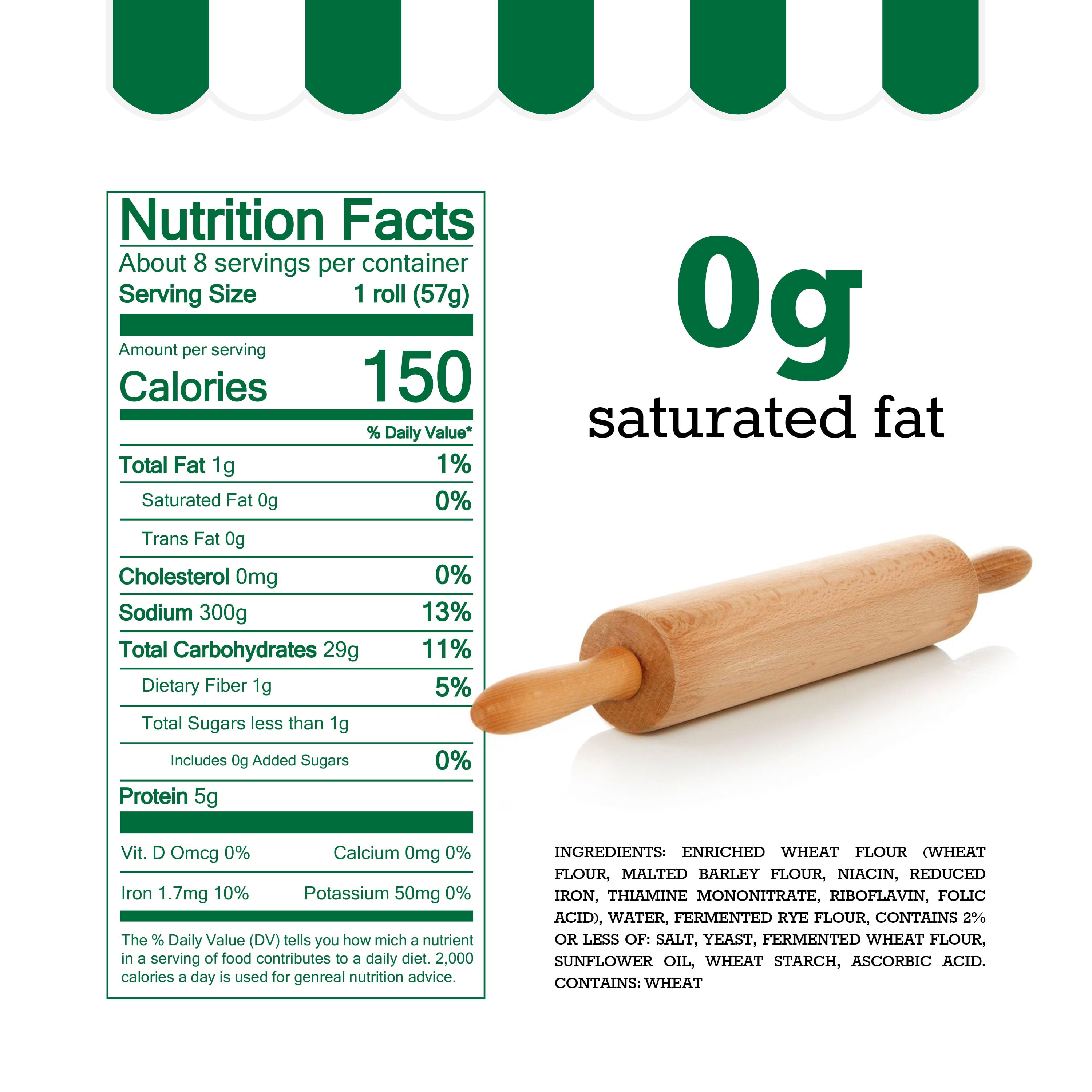Sister Schubert's Mini Sourdough Baguettes, 8 rolls, 16 Ounce bag (Frozen)