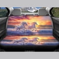 thumbnail image 6 of Pzuqiu White Horse Pattern Car Seat Covers Easy to Install, Full Set, Suitable for Vehicle Seats, Fit for Cars, 6 of 10