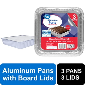 EZ Foil Casserole Pan, 12 x 9 inch, 2 Count - Walmart.com