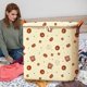 thumbnail image 4 of Caja de Almacenamiento de Ropa Tomato Bear de Gran Capacidad: Organizador de Armario de Tela Transpirable de 80 L, 140 L y 180 L, Bolsa Plegable Apilable con Asa para Organizar El Hogar., 4 of 6