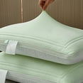 thumbnail image 4 of sruoe Pillows for Bed, Soft Breathable Hypoallergenic Sleep Bed Pillows, Cooling Pillows for Queen Size, Standard Sleep Household Pillows for Side, Stomach, Back Sleeper, Polyester, 4 of 6