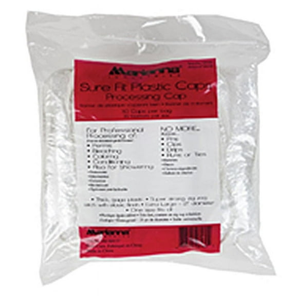 30/PKG PROCESSING CAP W/ ELASTIC