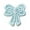 Altotux_UB023_12pcs_LightBlue, variant on Altotux 1" 11 Colors of Embroidered Ribbon Bow Tie Venice Lace Patch Applique Motif Guipure Embellishment Scrapbooking Design Crafts Sewing Supplies Sold By 12 Pieces (Gray)