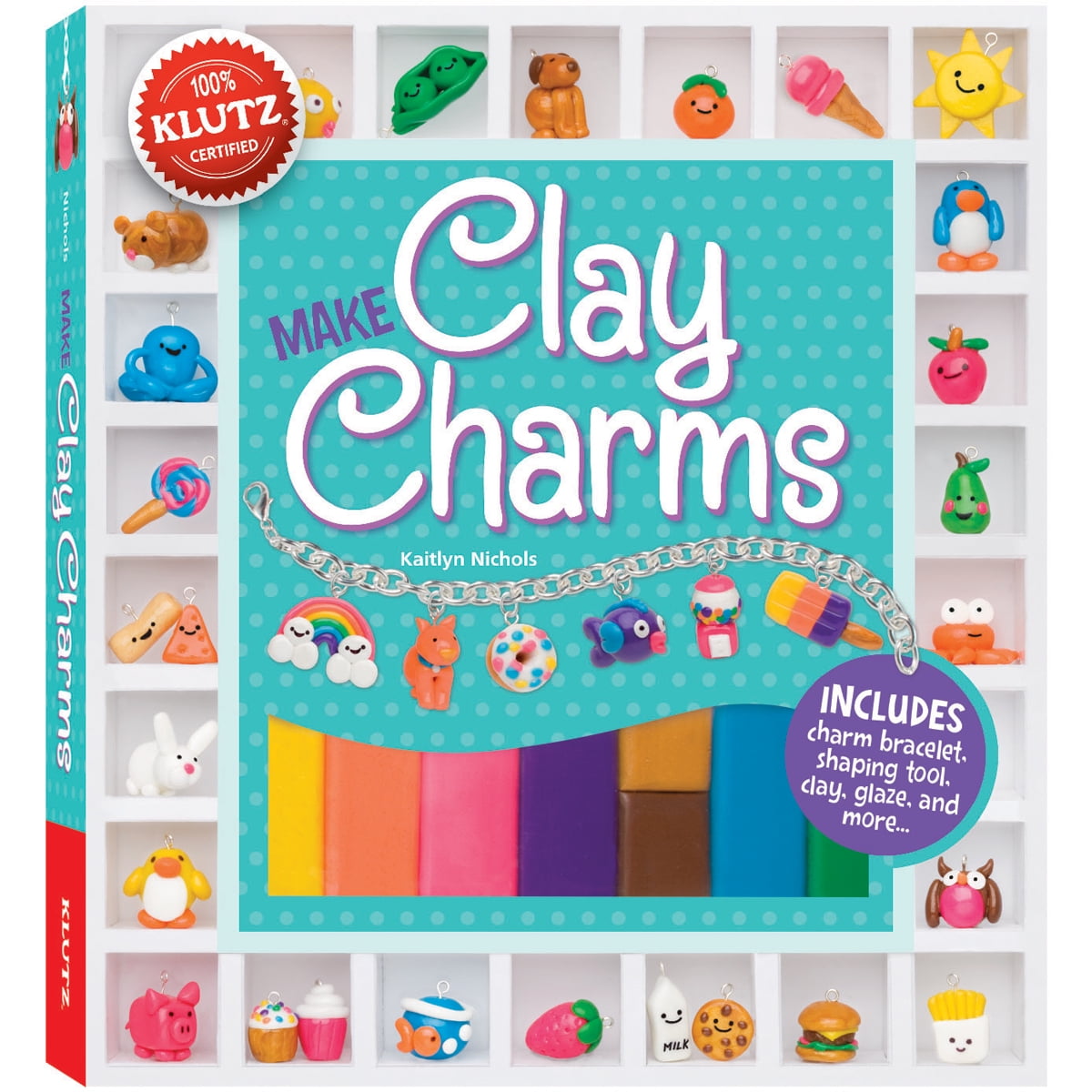 Klutz Make Clay Charms Craft Kit - Walmart.com